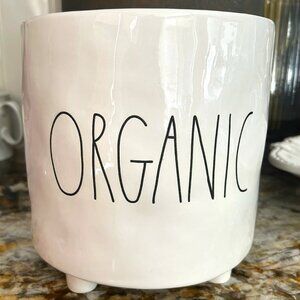 New Rae Dunn Footed Artisan Collection by Magenta “Organic" Large Flower Planter